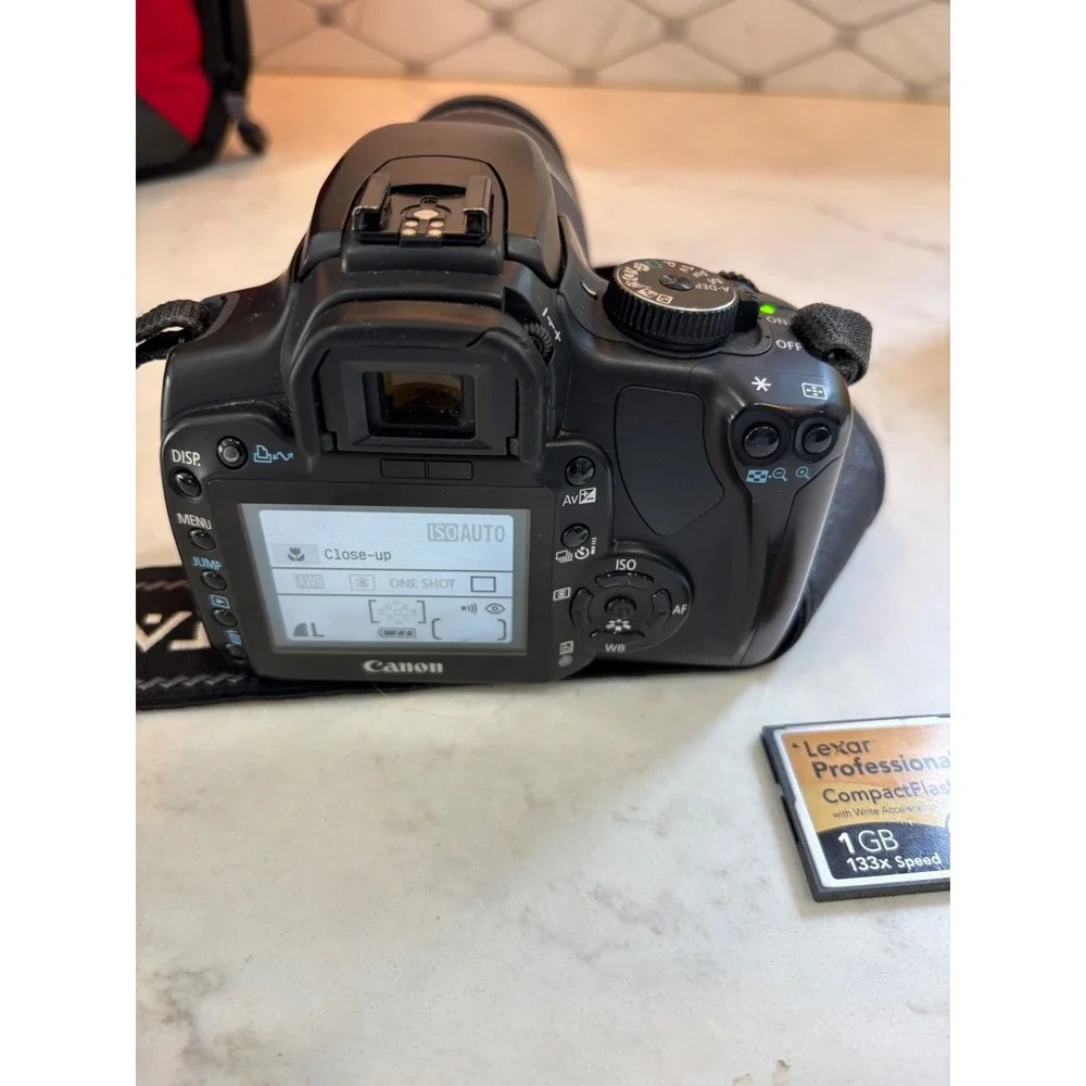Canon EOS Rebel XTi Digital DS126151 Camera Bundle - See Pics
